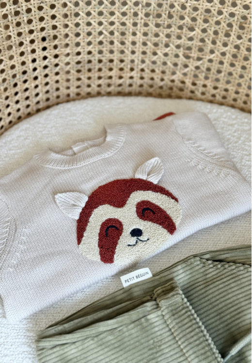 Pull enfant en tricot Gustin