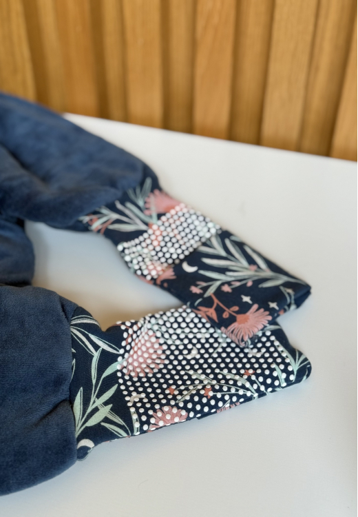 Turbulette TOG 2 en velours avec pieds retroussables Dina