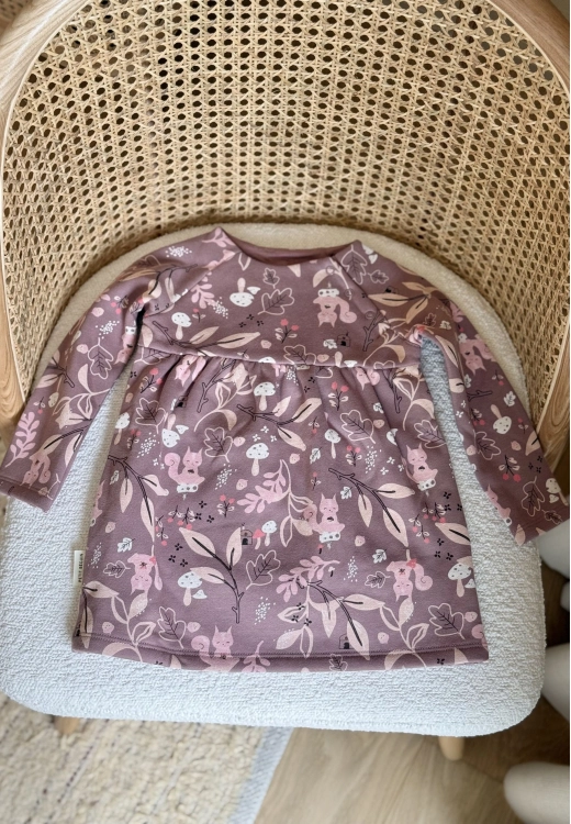 Robe enfant en molleton Sora