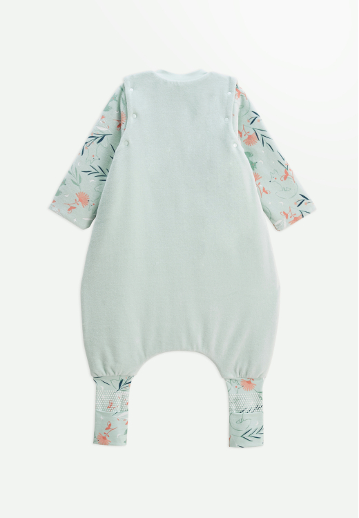 Turbulette TOG2 en velours avec pieds retroussables et manches amovibles Dina