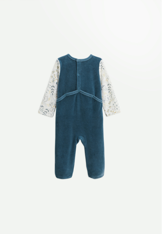 Pyjama bébé en velours Cacahuète