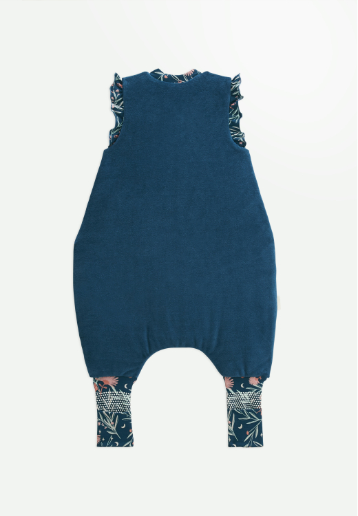 Turbulette TOG 2 en velours avec pieds retroussables Dina