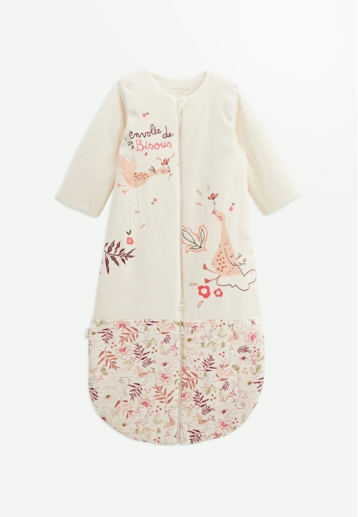 Turbulette d'hiver en velours avec manches amovibles et jambes séparables Manouk