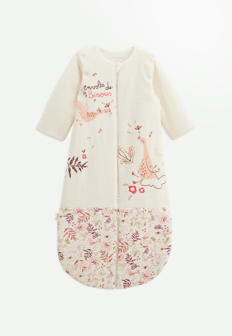 Turbulette TOG 2 en velours avec manches amovibles et jambes séparables Manouk