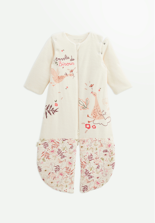 Turbulette d'hiver en velours avec manches amovibles et jambes séparables Manouk