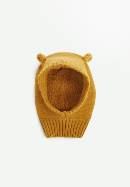 Cagoule bébé en tricot Charly