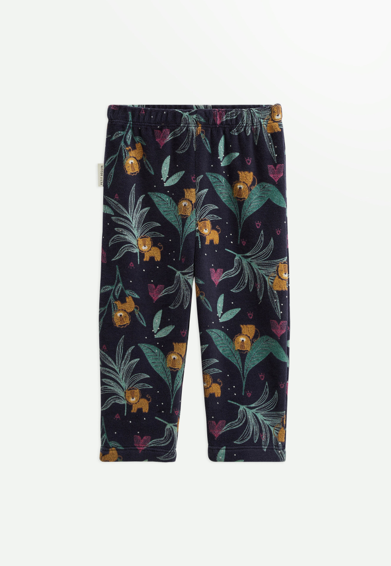 Lot de 2 pyjamas enfant 2 pièces en velours Charly