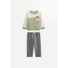 Ensemble enfant sweat et pantalon en molleton Gustin