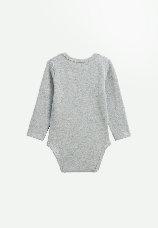 Lot de 2 bodies bébé manches longues Petit Loup