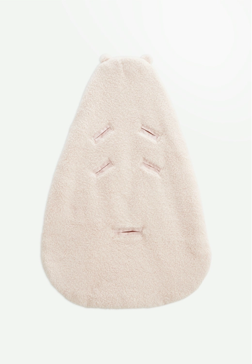 Nid d'ange en sherpa Matcha