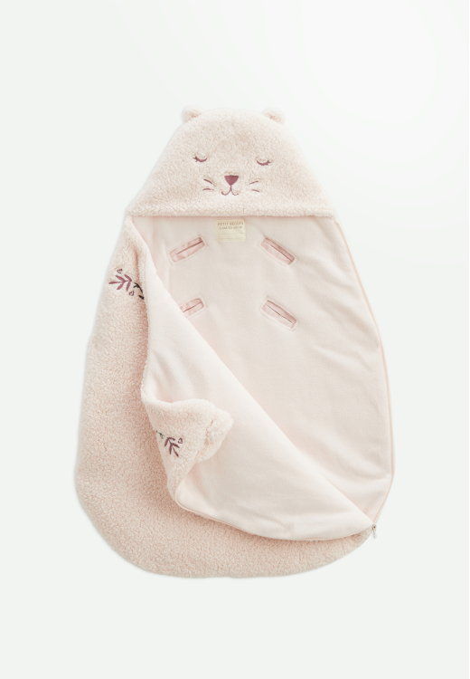 Nid d'ange en sherpa Matcha