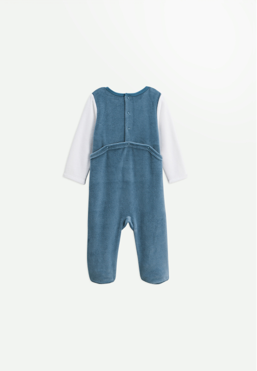 Pyjama bébé en velours Tao