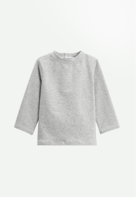 Ensemble salopette bébé en molleton et t-shirt Boavista