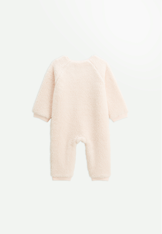 Surpyjama bébé en sherpa Matcha