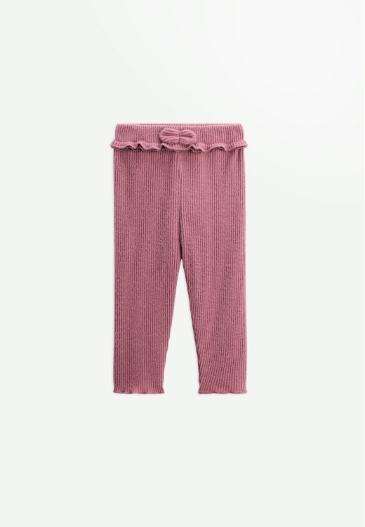 Legging enfant côtelé Matcha