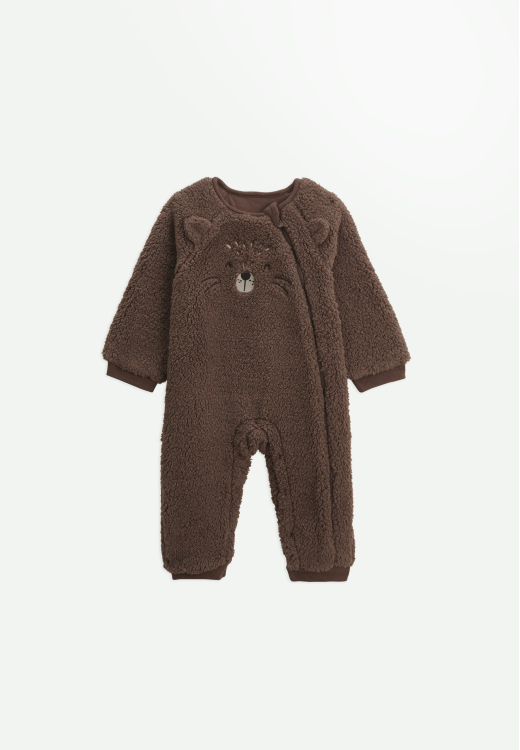 Surpyjama bébé en sherpa Cracotte