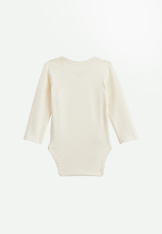 Lot de 2 bodies bébé manches longues ouverture croisée Envolée de bisous