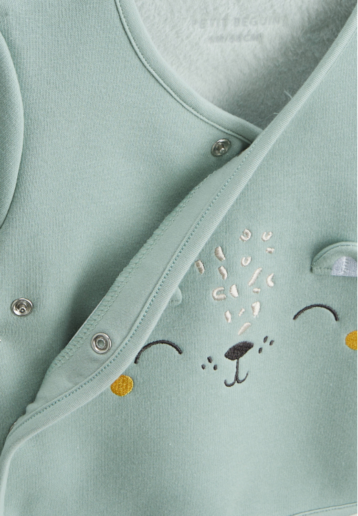 Ensemble bébé gilet et pantalon en molleton ultra chaud Kenya