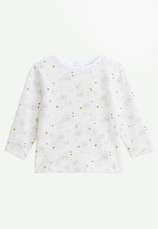 Ensemble salopette bébé en molleton ultra chaud et t-shirt Kenya