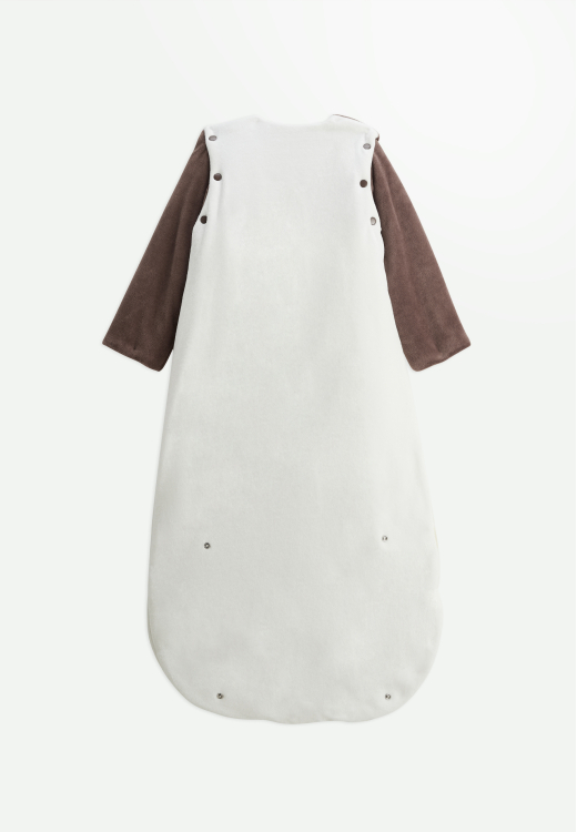 Gigoteuse d'hiver en velours avec manches amovibles Cracotte