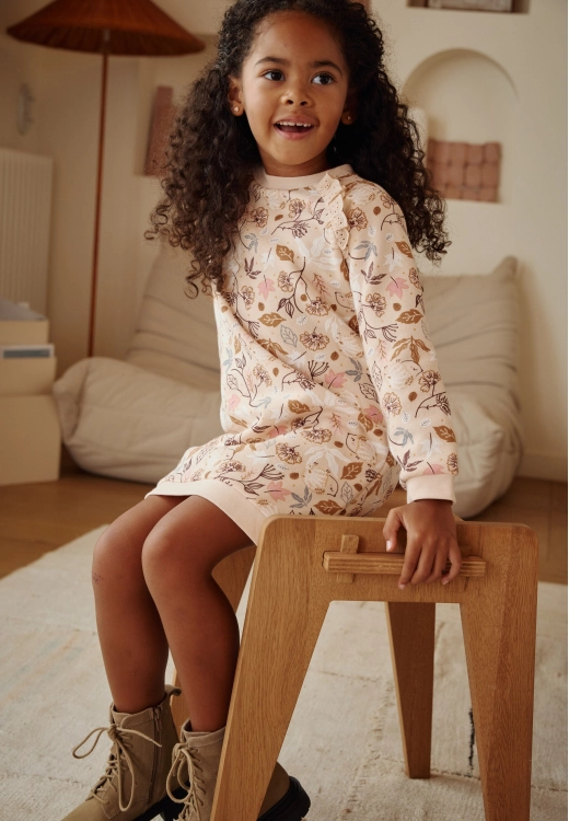 Robe enfant en molleton Chincha