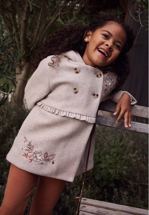 Manteau enfant avec capuche Manouk