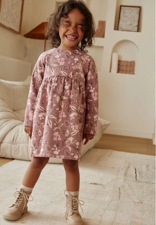 Robe enfant en molleton Sora