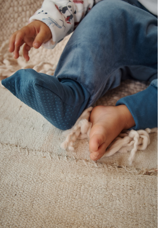 Turbulette d'hiver en velours avec pieds retroussables et manches amovibles Tao