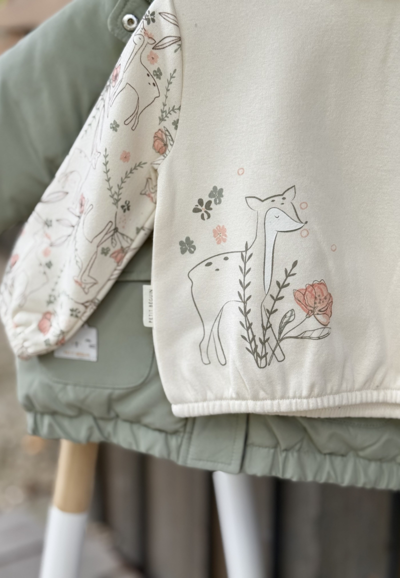 Sweat-shirt enfant en molleton Lison