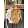 Lot de 2 bodies bébé manches longues Swan