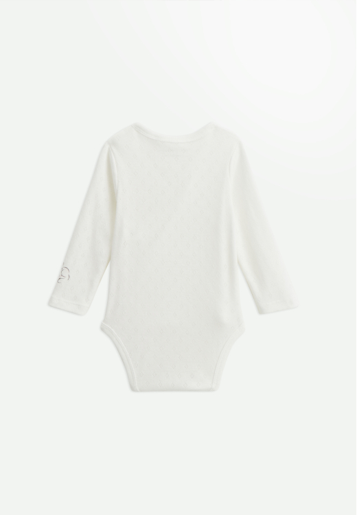 Lot de 2 bodies bébé manches longues ouverture croisée Miss Chatchatchat